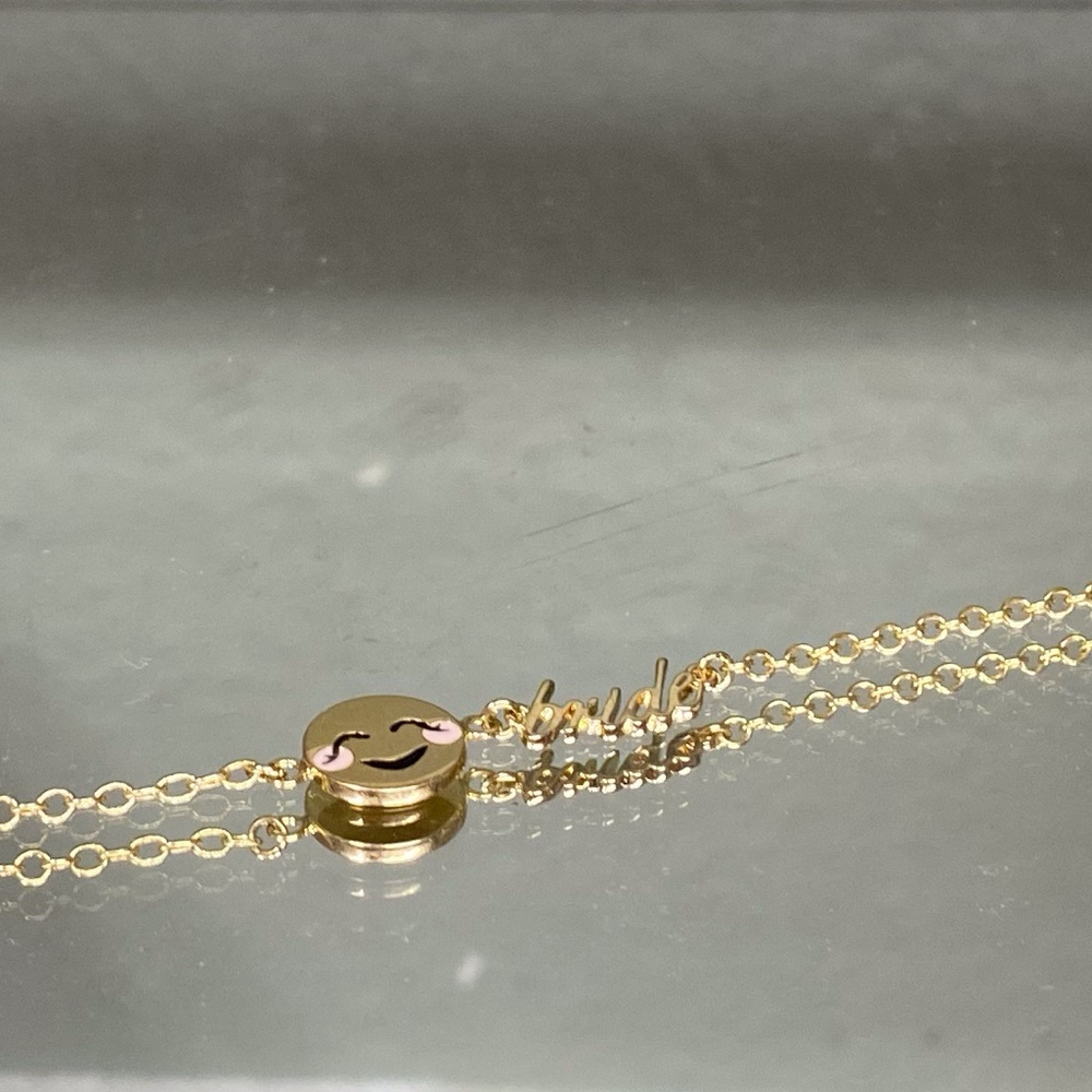 Kate Spade blushing bride bracelet
